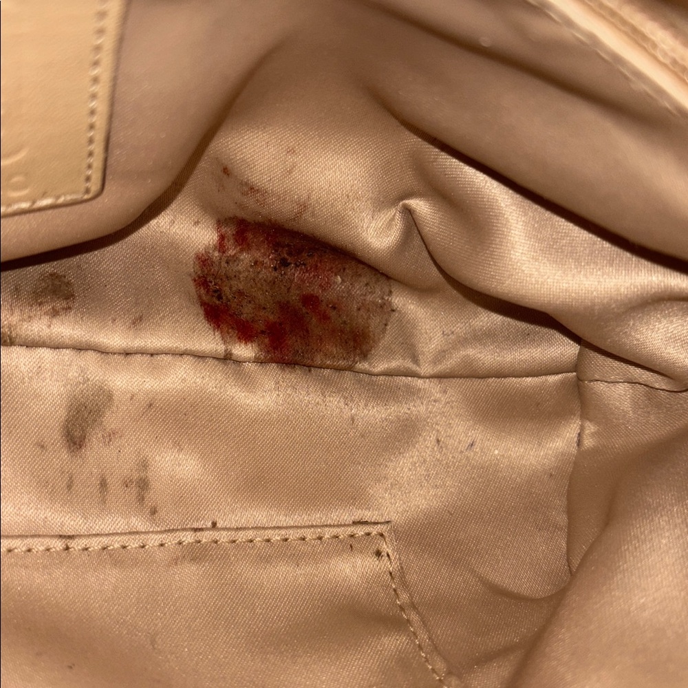 Coach Cream Leather Shoulder Bag - Picture 9 of 13